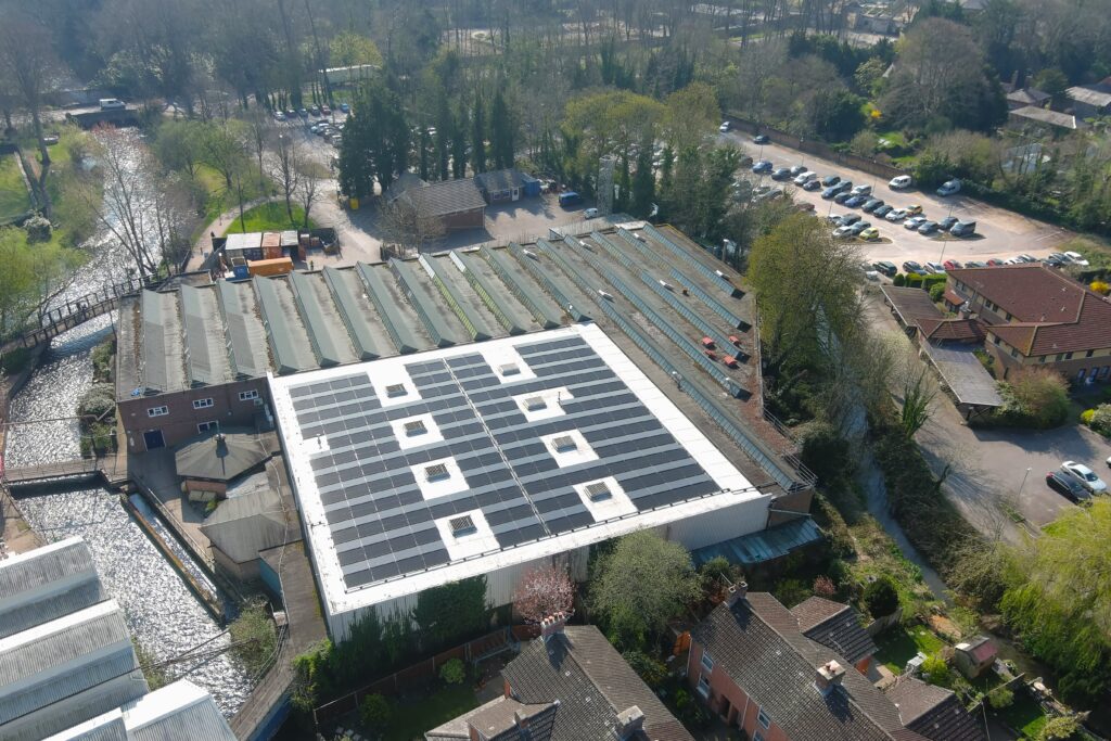 Wilton Carpets install 308 solar panels at rooftop of Wilton site