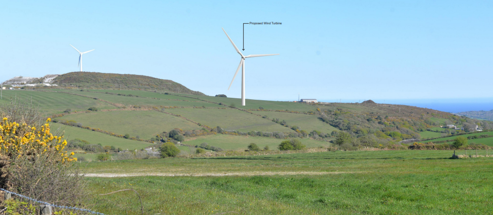Higher Biscovillack Proposed Wind Turbine