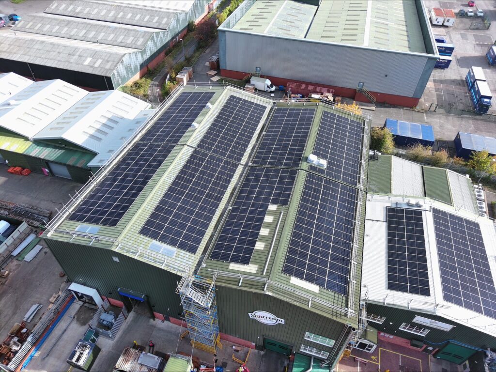 Suncream Dairies Solar PV installation